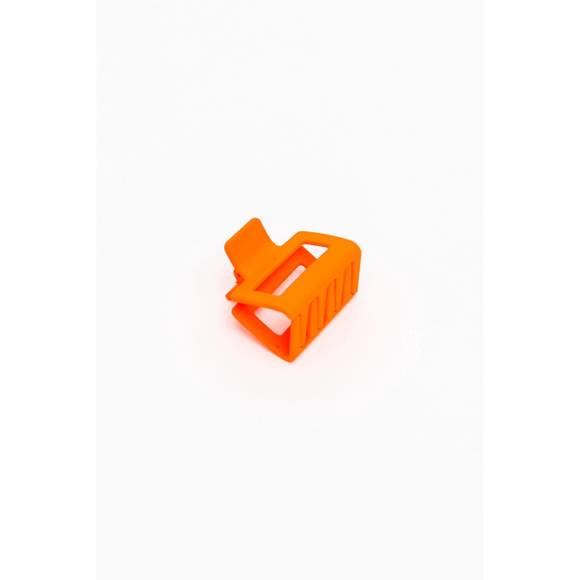 NEW 123 AMORE women's claw clip set in orange - Picture 4 of 10